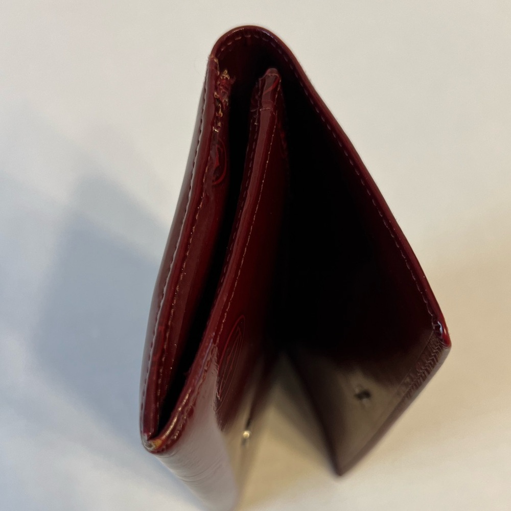Cartier Happy Birthday Patent Leather Bifold Long Wallet - Picture 11 of 13